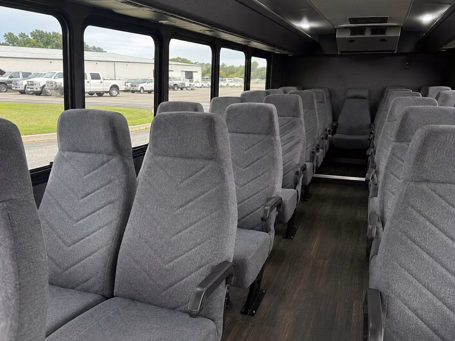 15 passenger minibus inside
