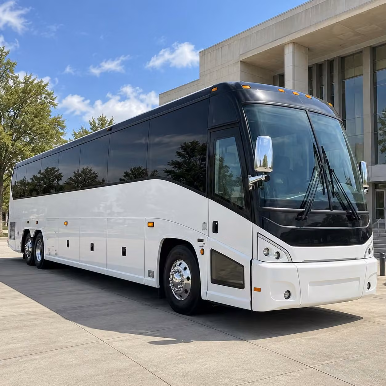 long distance and multi day government charter bus rentals serving tampa