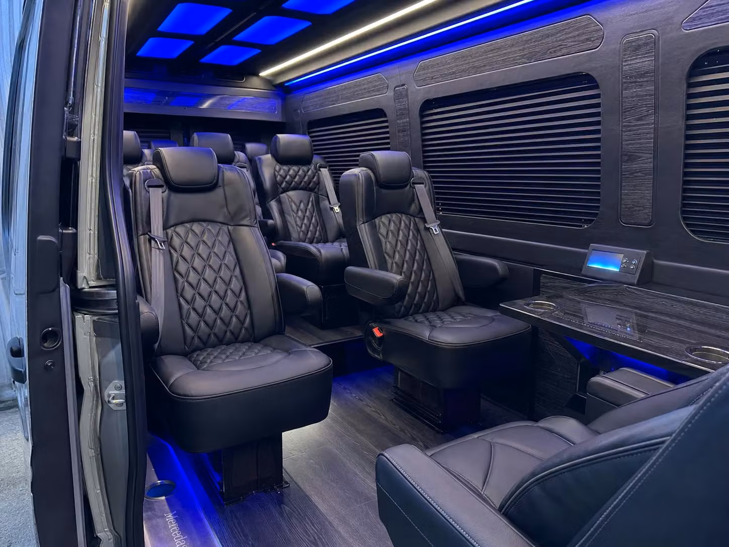 sprinter van transportation for groups and events across tampa
